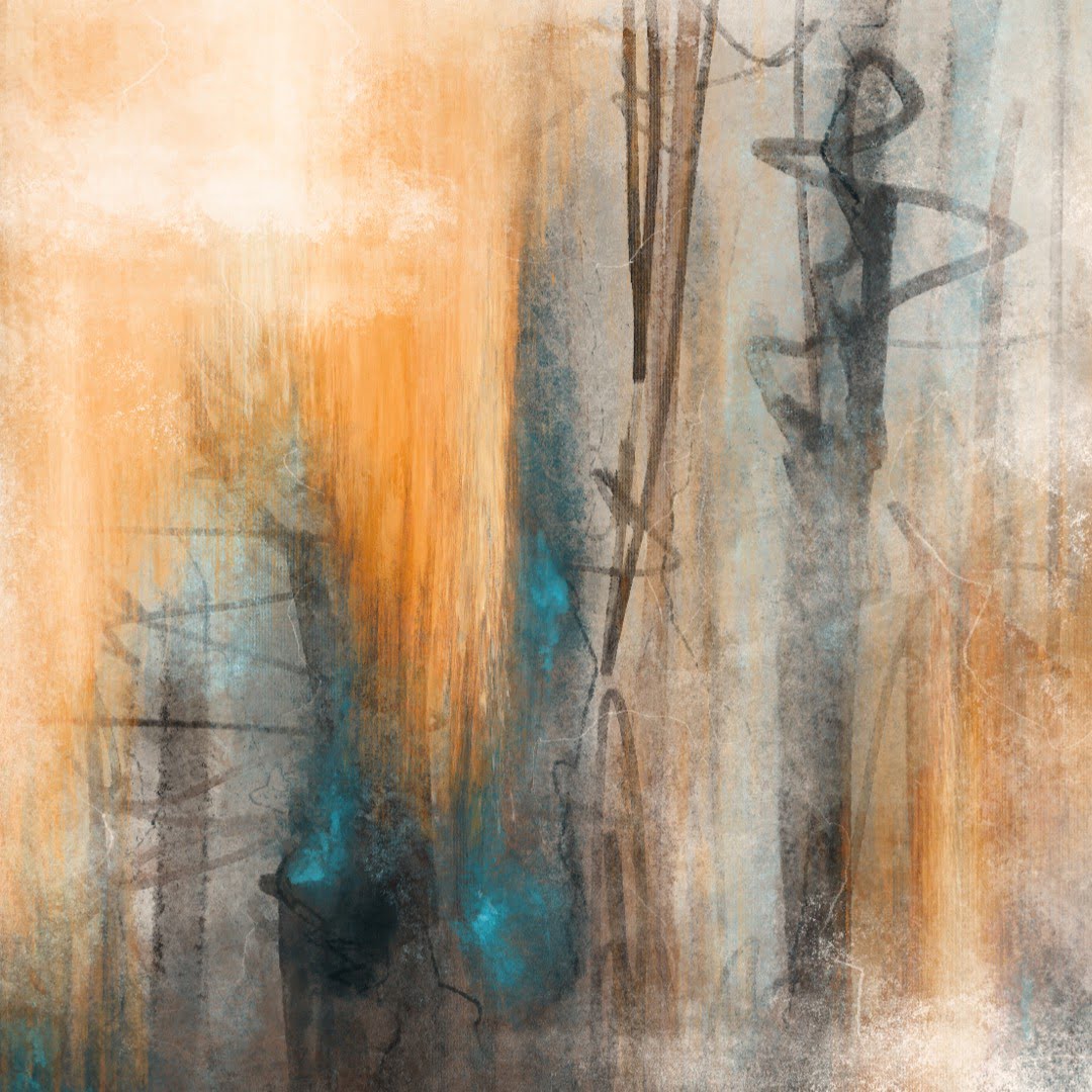 Forêt - Peinture numérique - Art abstrait - Galerie d'art
